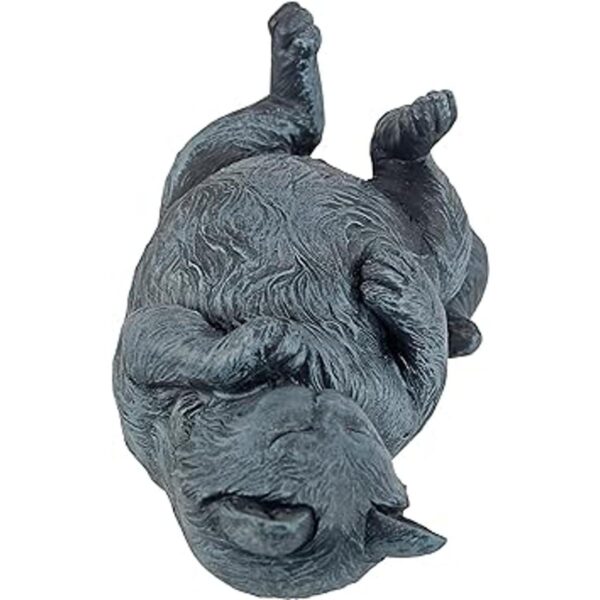Design Toscano Estatua de gato juguetón en la espalda_3