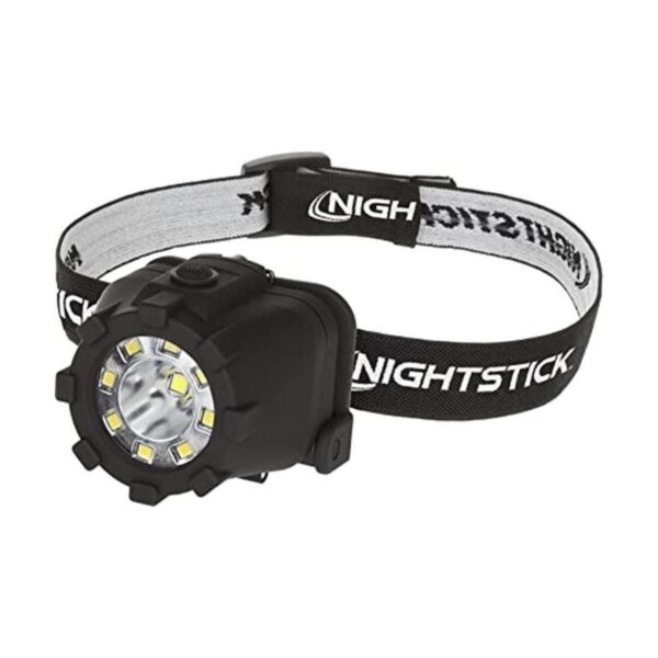 Nightstick NSTI4602B Lámpara de cabeza doble color negro