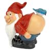 Design Toscano Loonie Moonie Estatua de gnomo de jardín_2