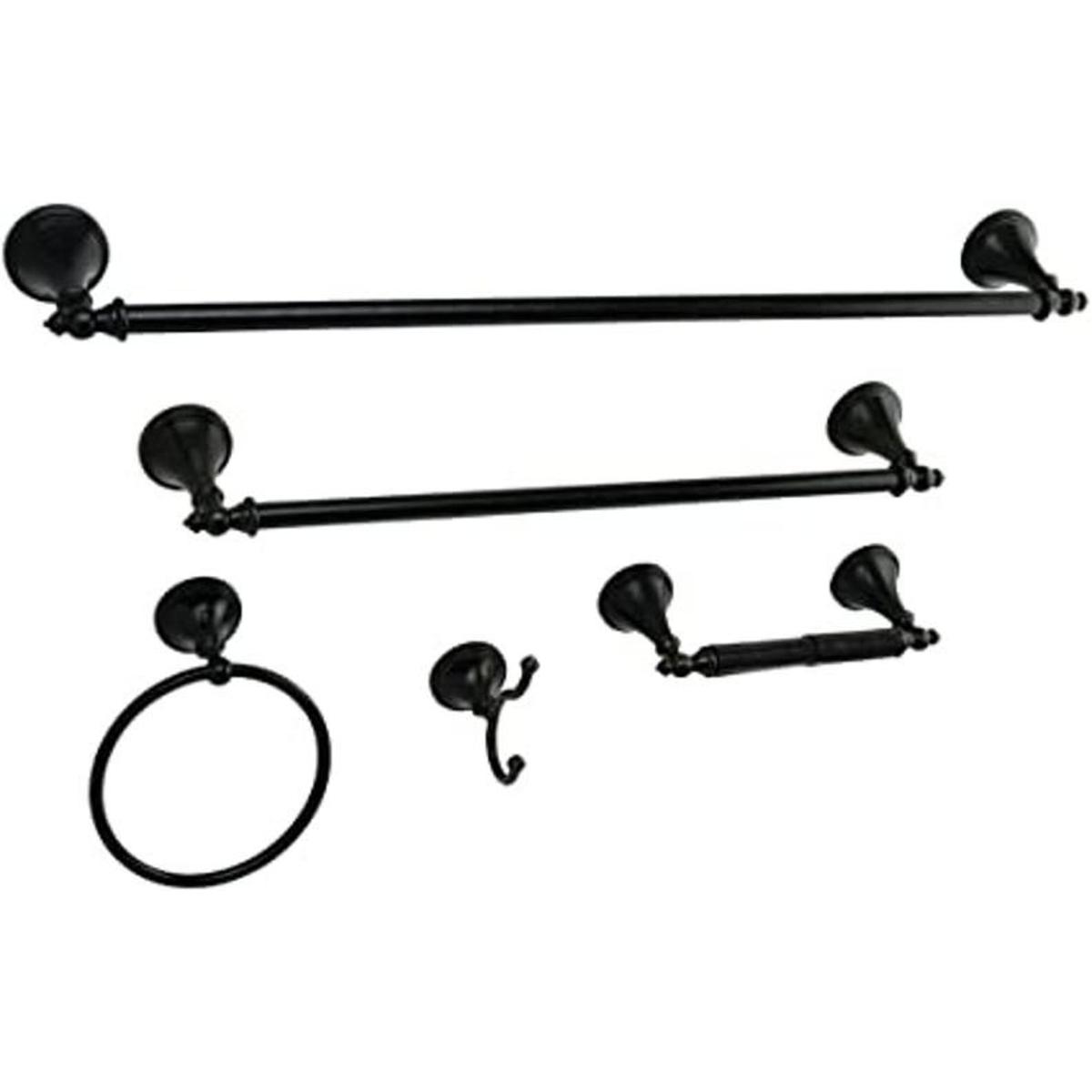 Kingston Brass Naples Juego de accesorios de 5 piezas con