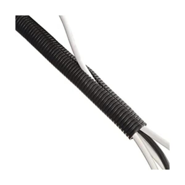 DLine Tubo de cable negro funda flexible de gestión de_1