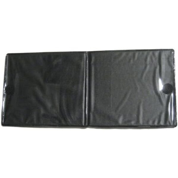 Funda cartera negra para documento de seguro registro_2