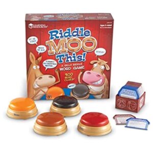Learning Resources Riddle Moo This Un juego de palabras_1