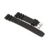 Correa de goma negra de 0.709 in para reloj deportivo para_2
