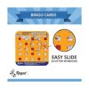 Regal Games Juego original variado de bingo de viaje para_3