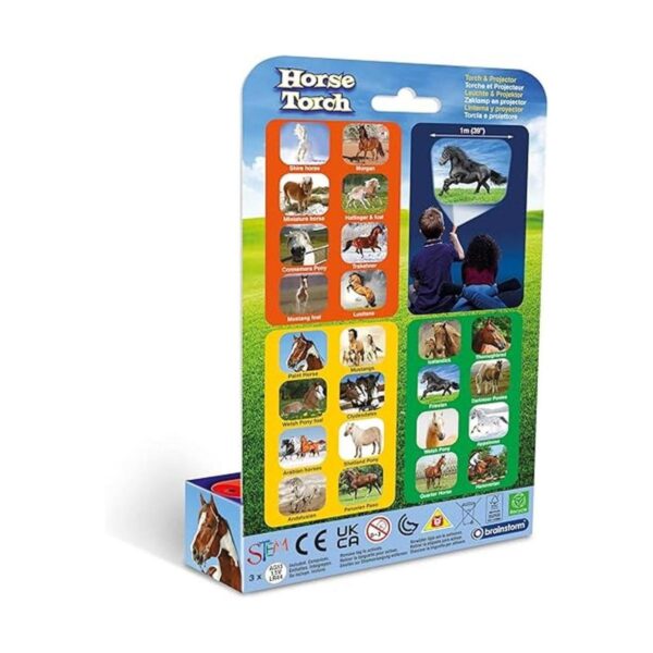 Brainstorm Toys Linterna y proyector de caballos_2