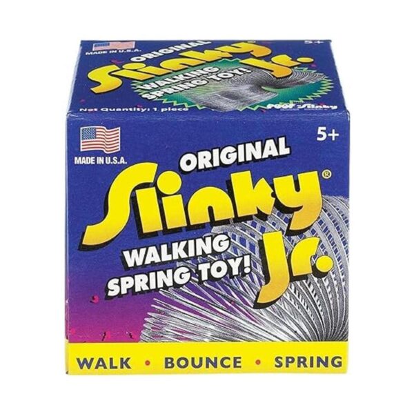 Juguete Slinki original metálico Slinky Jr. Juego de 5_3