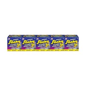 Juguete Slinki original metálico Slinky Jr. Juego de 5_1