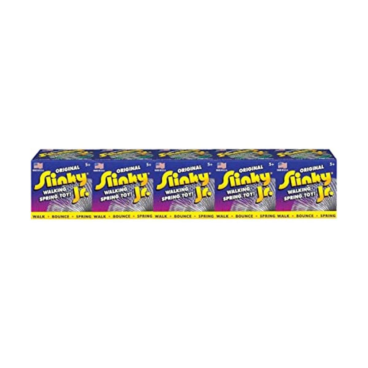 Juguete Slinki original metálico Slinky Jr. Juego de 5