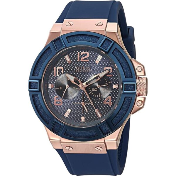 GUESS Reloj deportivo de silicona de 1.772 in_1