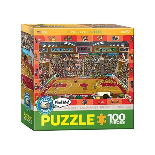 Baloncesto Spot and Find Rompecabezas 100 piezas_1