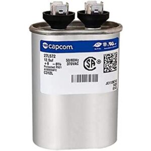 Capacitador ovalado de125uf MFD de 370voltios._1