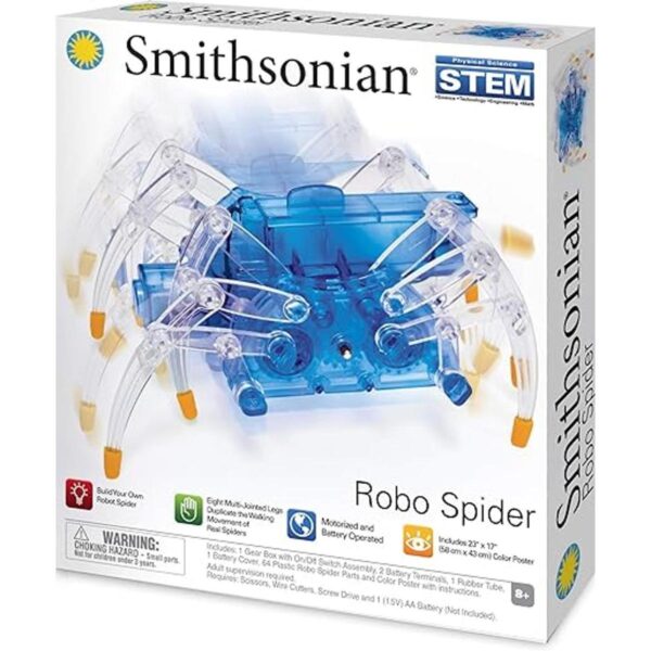 Kit de actividades de la ciencia Smithsonian araña robótica_1