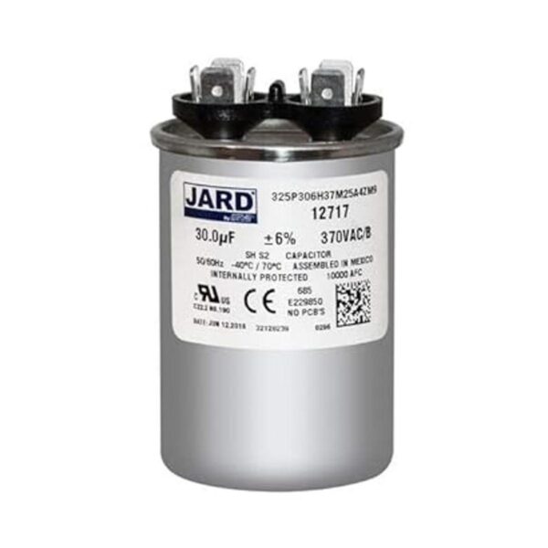 Capacitor redondo para funcionamiento de motores 30 uf MFD_2
