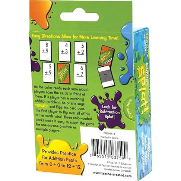 Edupress Juego Math Splat grados adicionales 2 EP63759_3