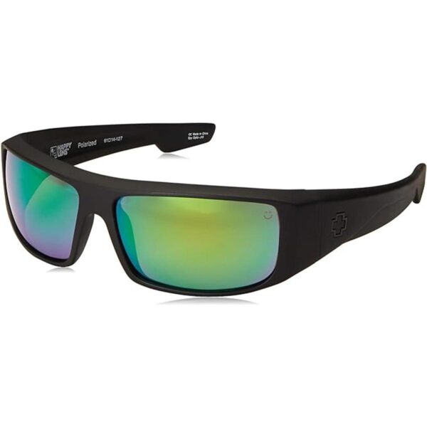 Spy Logan unisex óptico lente feliz Negro 60mm_1