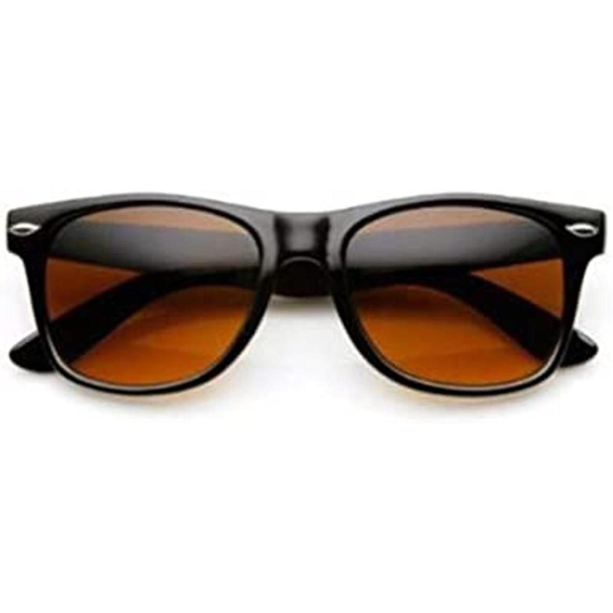Gafas de sol con lentes de tinte ámbar de conducción con