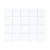 CleverDelights Azulejos cuadrados de vidrio de 1.0 in 20_1