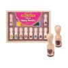 Melissa Doug Juego de sellos Deluxe Happy Handle con 10
