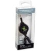 ReTrak etcablesplblk Retractable auricular Splitter Negro_4