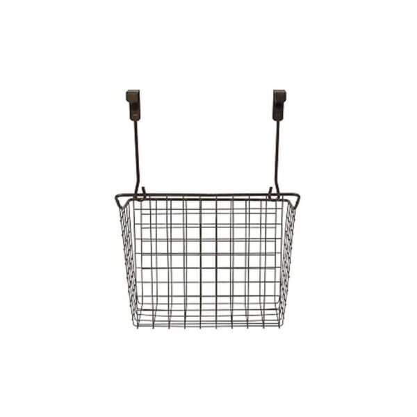 Cesta de rejilla Spectrum para clóset Acero Bronce L_5