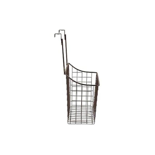 Cesta de rejilla Spectrum para clóset Acero Bronce L_4