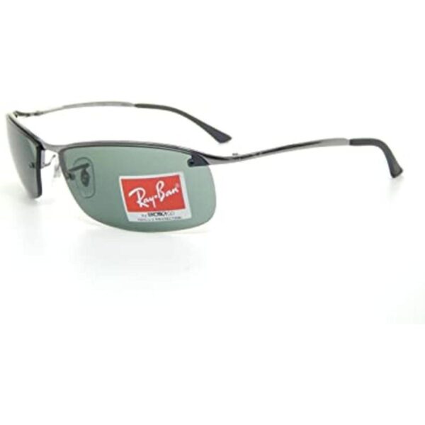 New Ray Ban Top Bar RB3183 00471 GunmetalVerde 2.480 in_1