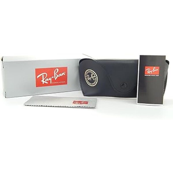 New Ray Ban Top Bar RB3183 00471 GunmetalVerde 2.480 in_3
