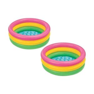 Intex Piscina para bebés Sunset Glow 34 x 10 pulgadas_1