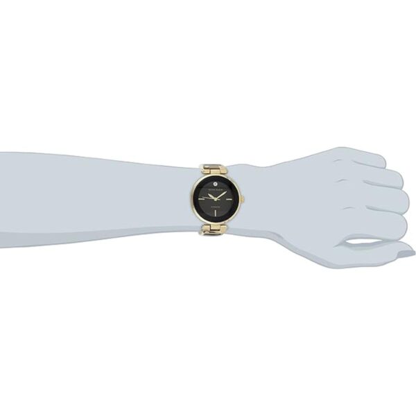 Anne Klein reloj de pulsera con diamantes AK1414BKGB_3
