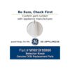 General Electric WH01 X 10060 Selector Knob_2