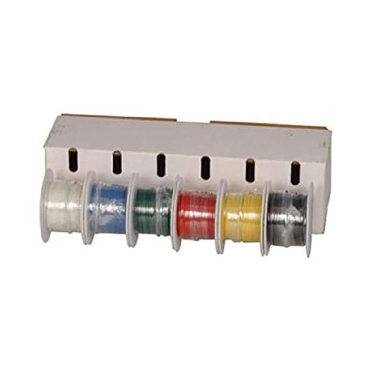 Hook Up Wire Kit con caja 22 AWG 100 pies de alambre de