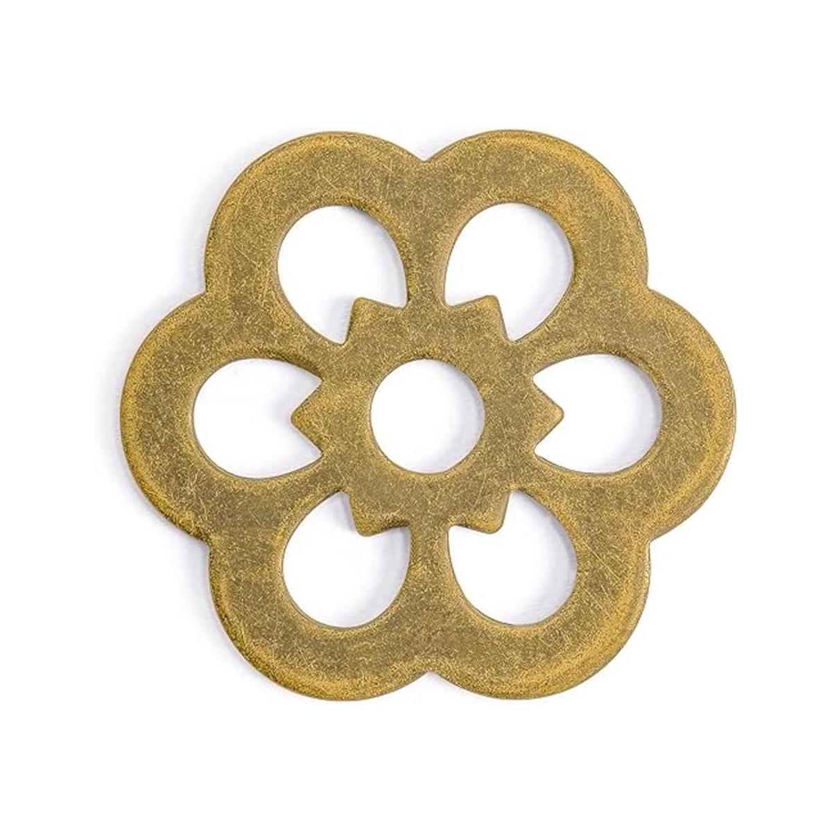 Hardware Philosophy Clover Brass Juego de 10 arandelas