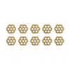 Hardware Philosophy Clover Brass Juego de 10 arandelas_4