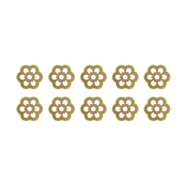 Hardware Philosophy Clover Brass Juego de 10 arandelas_4