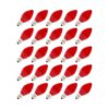 Creative Hobbies Box de 25 bombillas Rojo Opaco Steady_1
