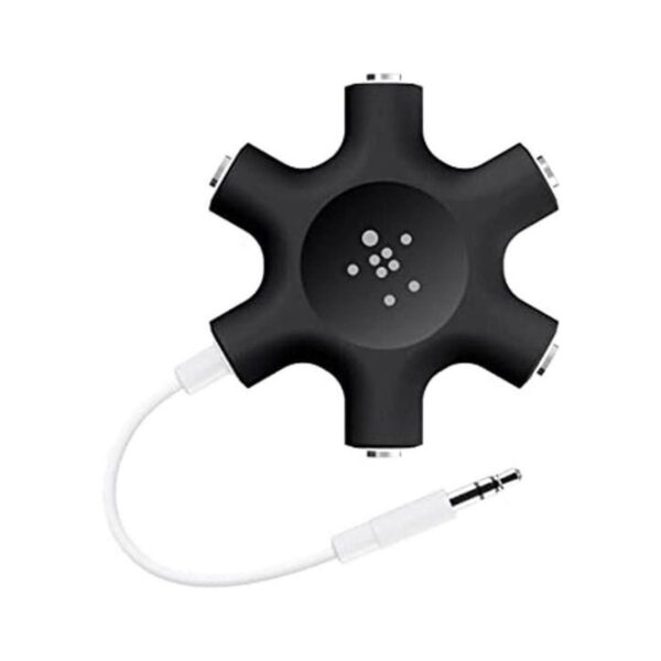 Bifurcador de auriculares Belkin Rockstar na Negro_1