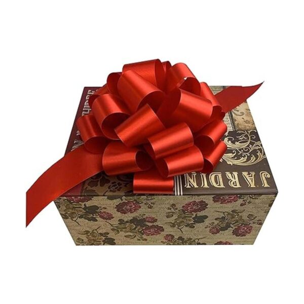 Cinta roja grande para moños para regalos de Navidad 9_3