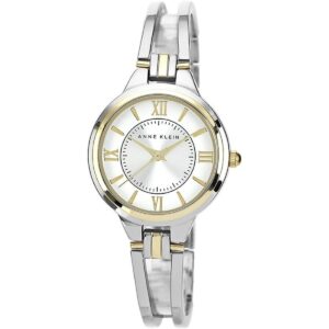 Anne Klein AK1441SVTT Reloj con brazalete abierto de dos_1