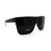 Gafas de sol de color negro oscuro con parte superior_3