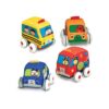 Juego de coches con cuerda hacia atrás para niños_1