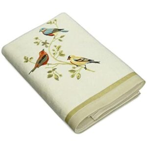 Avanti Linens toalla de baño con pájaros dorados_1