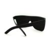 Gafas de sol de color negro oscuro con parte superior_2