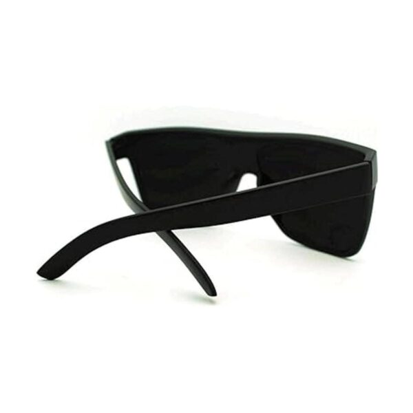Gafas de sol de color negro oscuro con parte superior_2
