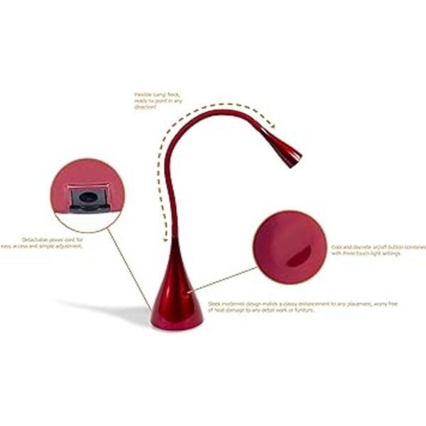 Newhouse Lighting Gooseneck LED lámpara de escritorio