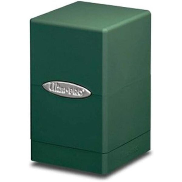 Ultra Pro Cajas de cubierta de torre de satén verde_1