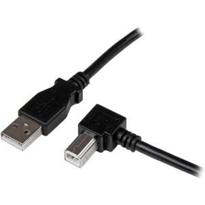 StarTech. com Cable USB 2.0 A a ángulo recto B Cable de_1