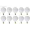 Paquete de 10 focos decorativos G16.5 de 120 V tipo globo_1