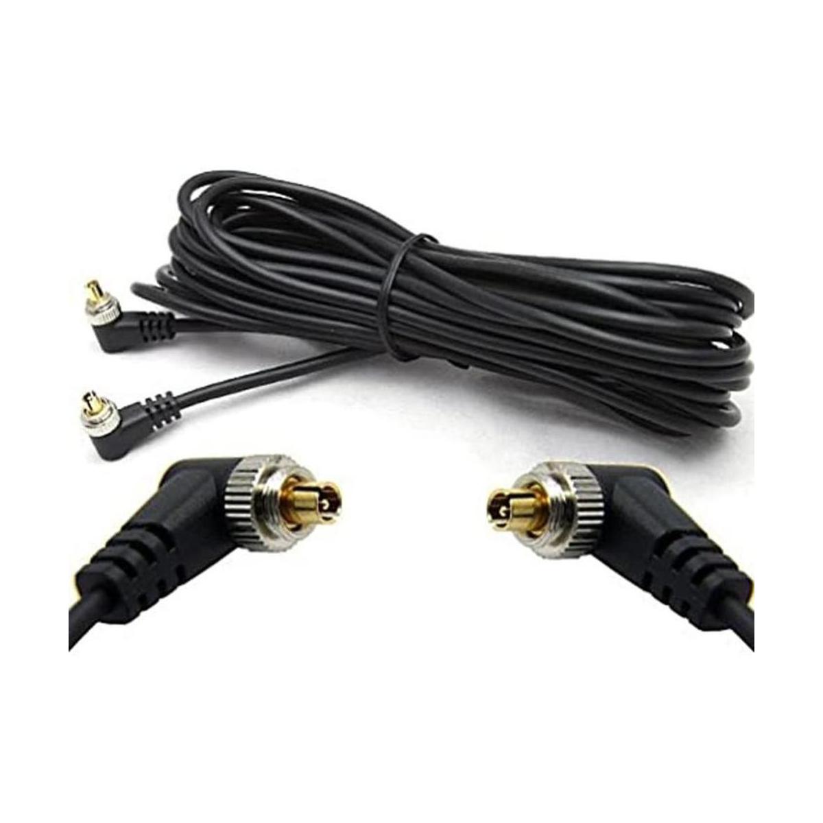 DSLRKIT 5 M 16 ft Cable de sincronización del flash al