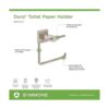 Symmons 363TPSTN Duro Soporte de pared para papel_4